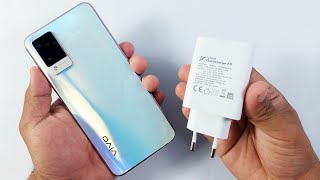 Vivo V21 Charging Test 0 To 100  33W Fast Charging 4000mAh Battery [upl. by Ermin]