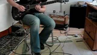 Porcupine Tree  Shesmovedon Guitar Solo Cover from Deadwing [upl. by Nnorahs]