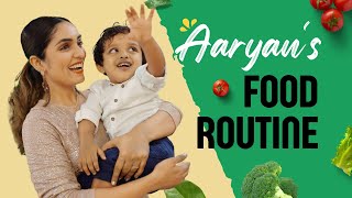 Aaryans Food Routine  2 Year Old Baby  Baby Aaryan  Nimmy Arungopan  Arun Gopan [upl. by Freddy]