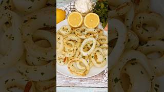 Calamares al Ajillo 😋 Brutal 👍😋 shorts recetas [upl. by Michigan]