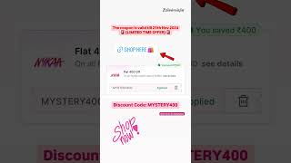 NEW DISCOUNT CODE Nykaa Pink Friday Sale 2024 couponcode discountcode nykaahaul nykaasale sale [upl. by Marie199]