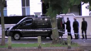 INF DAILY Amy Winehouses Body Is Carried Out Of Her London Home [upl. by Acnairb]