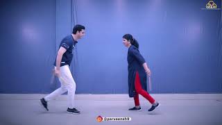 सीखिए Couple Dandiya  Basic Steps for Beginners  Dandiya dance for Navratri  Parveen Sharma [upl. by Schuh]