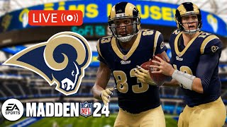 Fighting For Playoff Positioning  LA Rams Franchise  Madden 24 [upl. by Dotti]