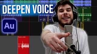 Deepen your voice in Adobe Audition [upl. by Josiah]