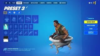 Lock Shock and Barrels Tub Traversal Emote In Fortnite or Just Get Griddy [upl. by Eikcin100]