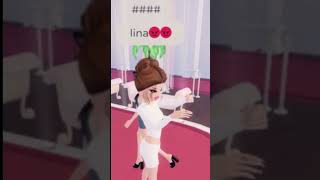 Lana VS Lina😡😂💅🏻 roblox robloxfunny dti lana lina edit [upl. by Lehcer]