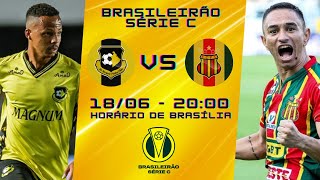 SÃO BERNARDO x SAMPAIO CORRÊA  AO VIVO  NARRAÇÃO 1806  BRASILEIRÃO SÉRIE C [upl. by Ylek588]