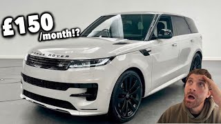 I CAN GET A NEW RANGE ROVER SPORT FOR LESS THAN £150MONTH [upl. by Eiuqram]