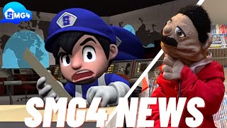 SMG4 SMG4 NEWS Reaction Puppet Reaction [upl. by Nodnol]