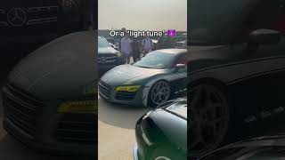 Exterior mods only tbh audi carspot sportscar cartok trend trending audi r8 funny viral [upl. by Nayllij]