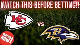 Updated AFC Championship Best Bets  Kansas City Chiefs vs Baltimore Ravens Predictions and Picks [upl. by Aietal]