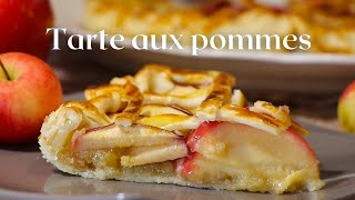 Tarte aux pommes with Almond Paste simple amp delicious recipe of Apple Tarte [upl. by Noyerb481]