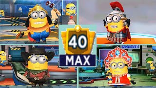 Cowboy  Bogatyr  Tzarevna  Legionary Minion Rush Rank All Room 3 stars Rewards 40 iOS gameplay [upl. by Colene487]