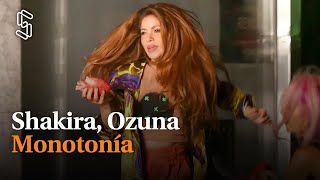 Shakira Ozuna  Monotonía Official Video [upl. by Masson]