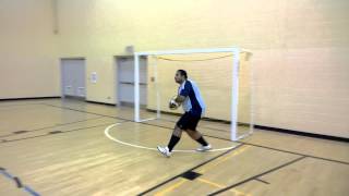 Futsal Goal Clearance GK Second Touch [upl. by Jolda636]