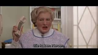 Mrs Doubtfire deleted scenes deutscher Untertitel [upl. by Nnylram]