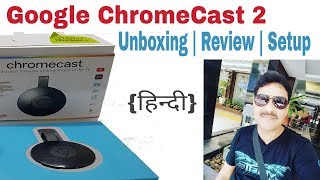 how to convert your normal TV to smart TV Chrome Cast  Unboxing  Hindi [upl. by Meece]