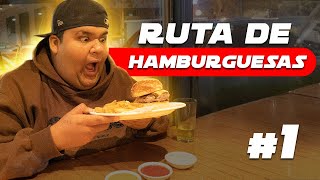 RUTA DE HAMBURGUESAS 😎 BURGUER BOY BAJITO🤕 [upl. by Bachman753]