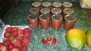 Mango Habanero Jam with a Twist [upl. by Gittel]