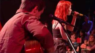 Paramore  Misery Business MTV Unplugged [upl. by Nnaira137]