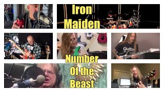 The Number of the Beast Video Collaboration  Various Artists [upl. by Weinberg]