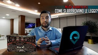 Come si approvano le Leggi in Italia  Pillole di Diritto Ep3 [upl. by Lumbye487]