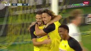 ΑΕΚ  INTER D’ ESCALDES 43  UECL Q2 – LEG 1 HIGHLIGHTS  AEK FC [upl. by Ennovaj238]