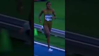 1500m Womens Faith KipYegon Breaking World Records 2024viral shorts [upl. by Cimah]