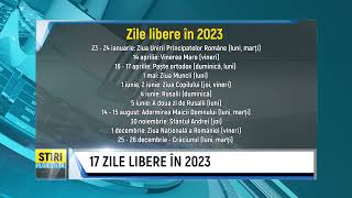 17 ZILE LIBERE ÎN 2023 [upl. by Ennovyhc]