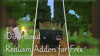 彡New How to download Realism addon For free ˎˊ MCPEBE ˝🦊✨ෆ [upl. by Spiros550]