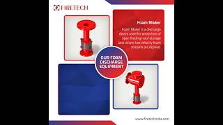 FIRETECHs Range of Foam Discharge Equipment [upl. by Aneliram]