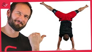 Handstand schnell lernen Starte hiermit macht fast keiner [upl. by Bonney]