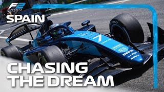 Chasing The Dream La Remontada  Behind The Scenes F2  2024 Spanish Grand Prix [upl. by Hewet]