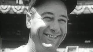 Lou Gehrig Baseball Career Highlights [upl. by Sidman389]