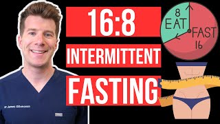 Doctor explains HOW TO DO THE 168 INTERMITTENT FASTING DIET  Weight loss blood sugar control [upl. by Artema472]