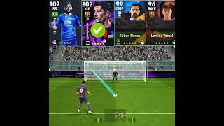 Al hilal Vs FC Barcelona penalty kick efootball2024 viralvideo shortvideo foryou for efootball [upl. by Aedni4]