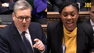 HIGHLIGHTS Keir Starmer rinses Kemi Badenoch at PMQs [upl. by Chenee443]