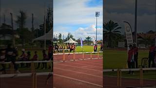 Girls 100m Hurdles Super Slow Motion [upl. by Hanauq]