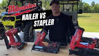 The Best Choice Milwaukee Nailer or Stapler [upl. by Cordalia877]