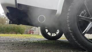 2015 Ford F150 50 Flowmaster Exhaust [upl. by Kcirded]