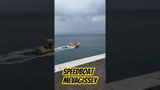 Speedboat Mevagissey youtubeshorts cornwall [upl. by Annadal851]