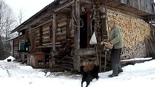 The simple life of a grandfather in the mountains far from civilization A house without light [upl. by Halika]