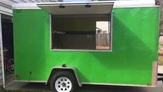 6x12 “Is That a FOOD TRUCK” Update to Prepper Cargo Camper Conversion [upl. by Chiquita]