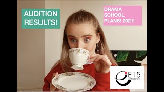 DRAMA SCHOOL AUDITION RESULTS  EAST 15 ACTING SCHOOL [upl. by Kattie704]