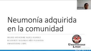 Neumonía Adquirida en la Comunidad en Pediatría [upl. by Birkett651]