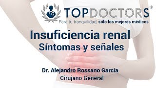 Insuficiencia renal Síntomas y señales de alerta [upl. by Niltyak]