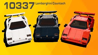 LEGO 10337 Lamborghini Countach [upl. by Odab]