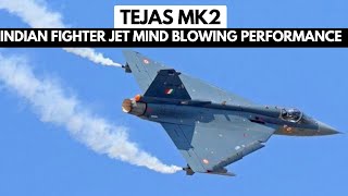 Indian Fighter Jet Tejas Performed In Bahrain 2024  Tejas Mind Blowing Performance Bahrain Air Show [upl. by Wilburt]