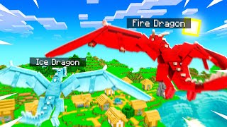 We PLAYED as DRAGONS in Minecraft with RageElixir amp BrandonCrafter [upl. by Corty254]